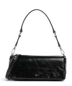 Alias Soft Mila Schultertasche Rindsleder schwarz