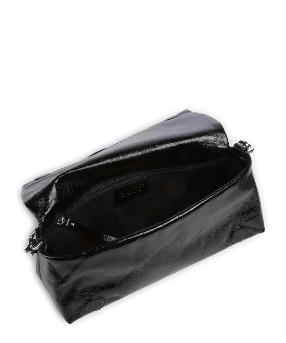 Alias Soft Mila Schultertasche Rindsleder schwarz