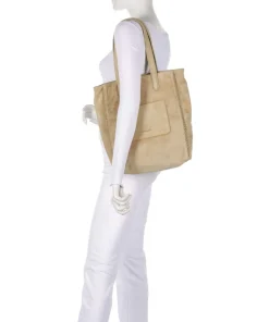 All About Beads Shopper Schafsleder sand