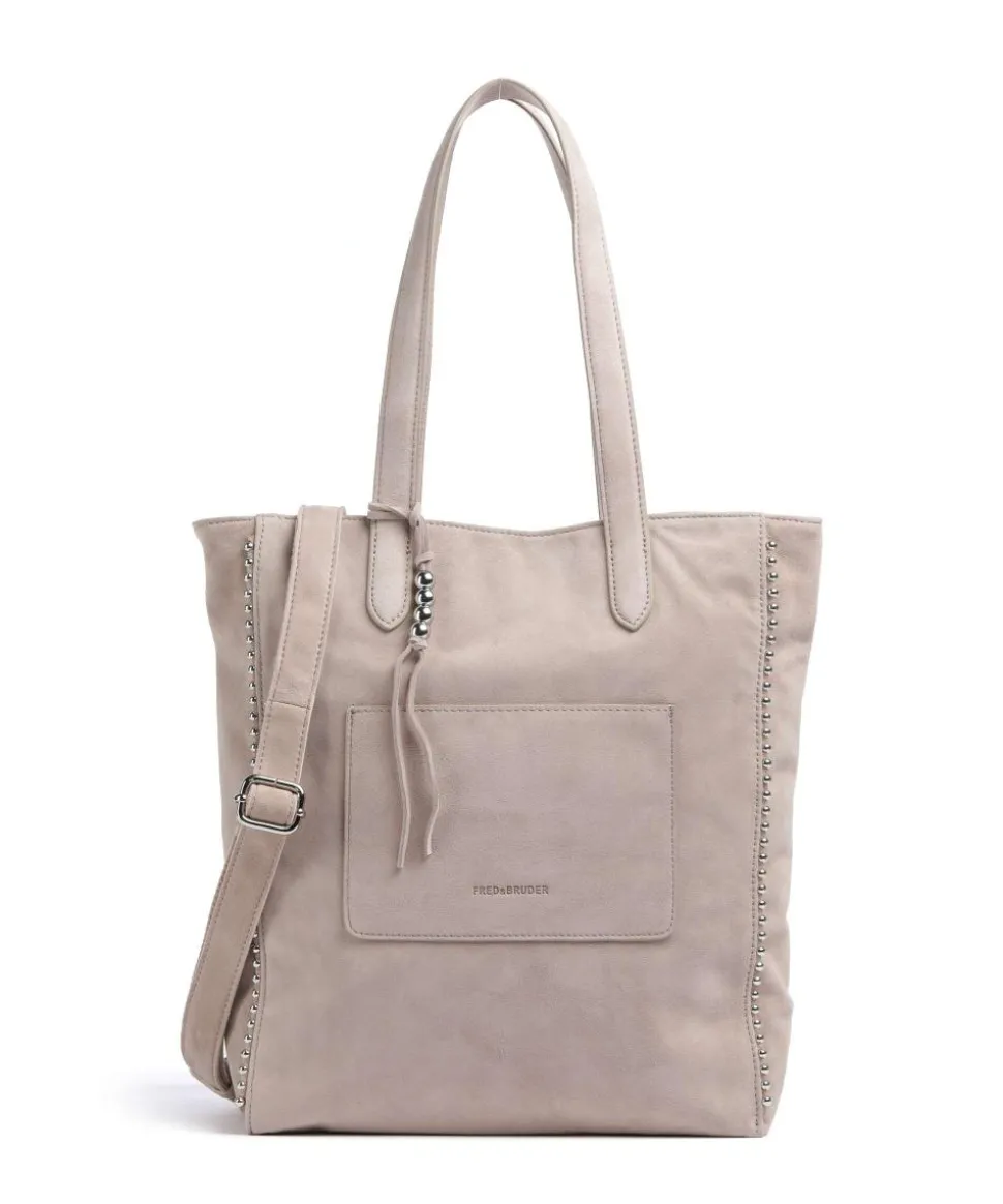 All About Beads Shopper Schafsleder beige