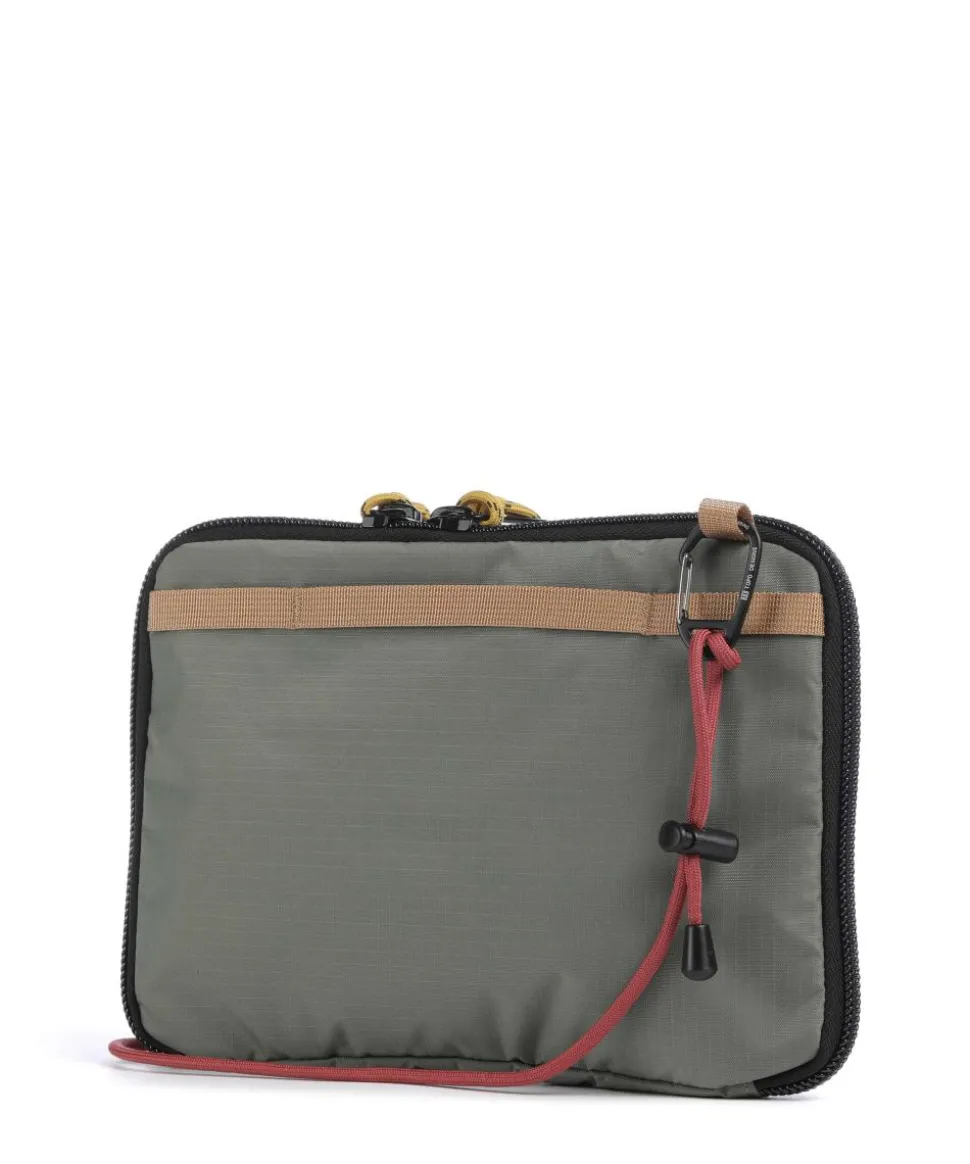 All Adventure Umhängetasche recyceltes Ripstop-Nylon grau