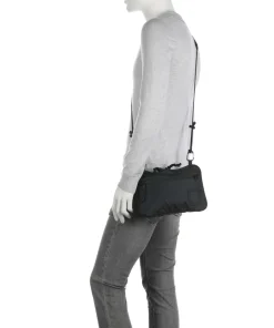 All Adventure Umhängetasche recyceltes Nylon schwarz