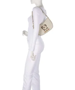 Allure Schultertasche Lederimitat elfenbein