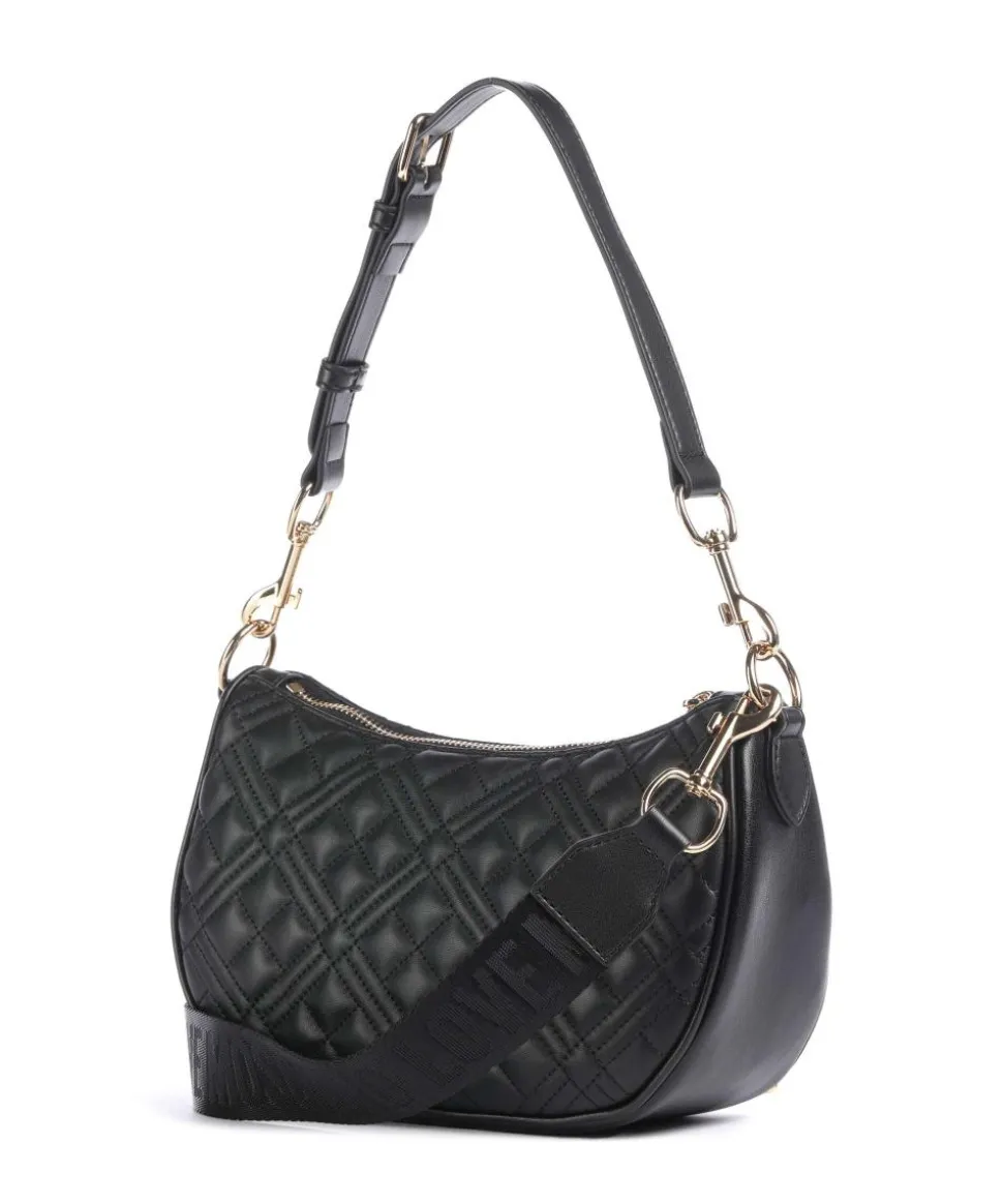 Allure Schultertasche Lederimitat schwarz