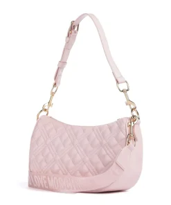 Allure Schultertasche Lederimitat rosa