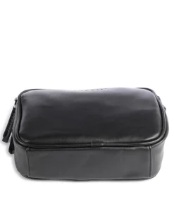 Almata Umhängetasche Lederimitat schwarz