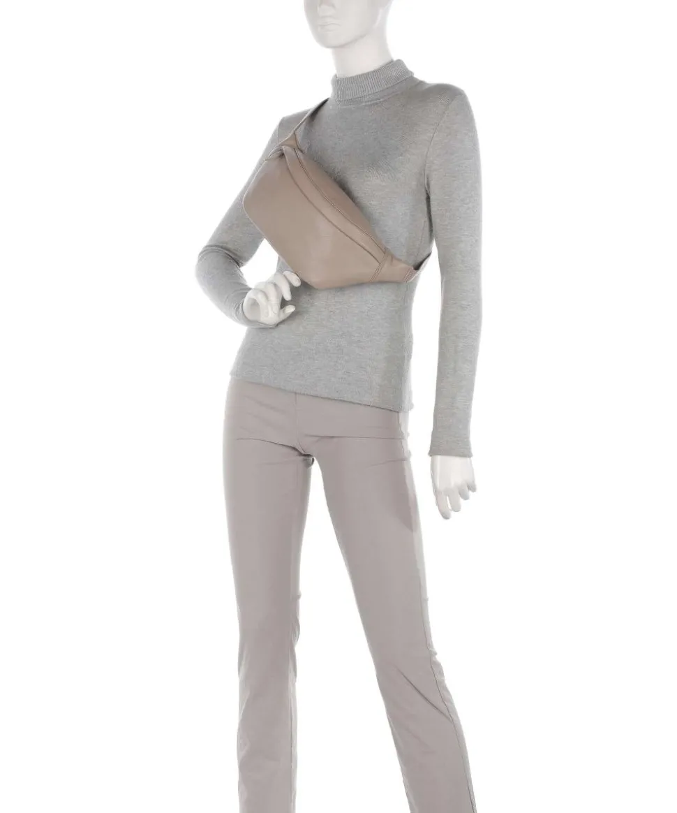 Alta Gürteltasche genarbtes Rindsleder beige