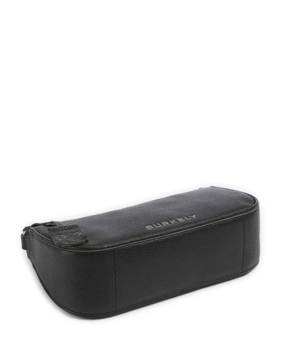 Always Alyx Schultertasche genarbtes Leder schwarz