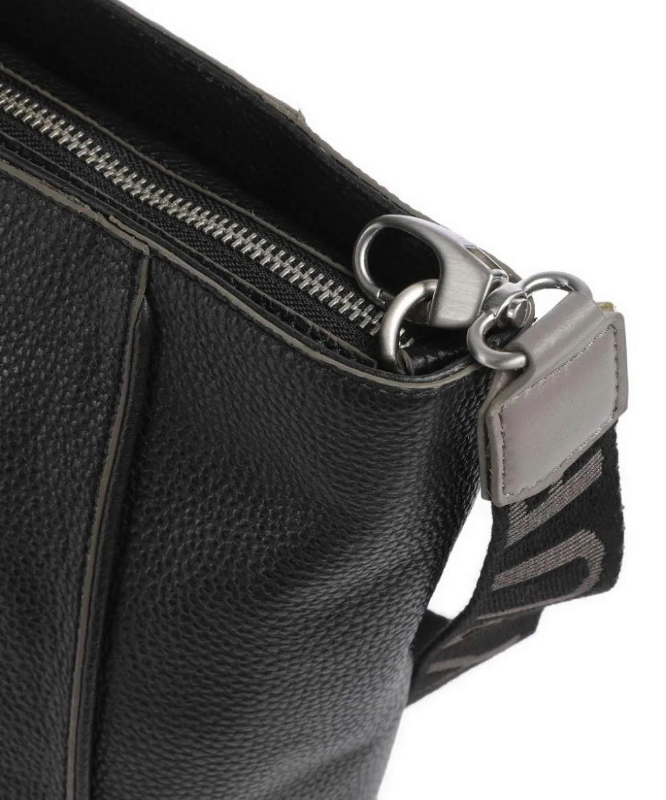 Always Alyx Shopper 15″ genarbtes Leder schwarz