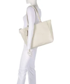 Always Alyx Shopper 15″ genarbtes Leder creme