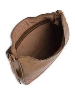 Always Ava Beuteltasche genarbtes Leder camel