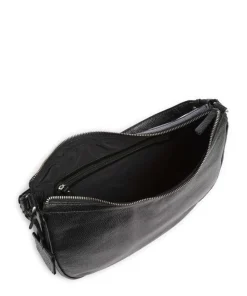 Always Ava Beuteltasche genarbtes Leder schwarz