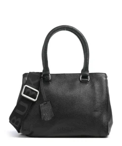 Always Ava Handtasche genarbtes Leder schwarz