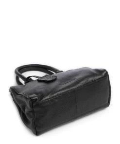 Always Ava Handtasche genarbtes Leder schwarz