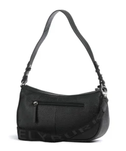 Always Ava Schultertasche genarbtes Rindsleder schwarz