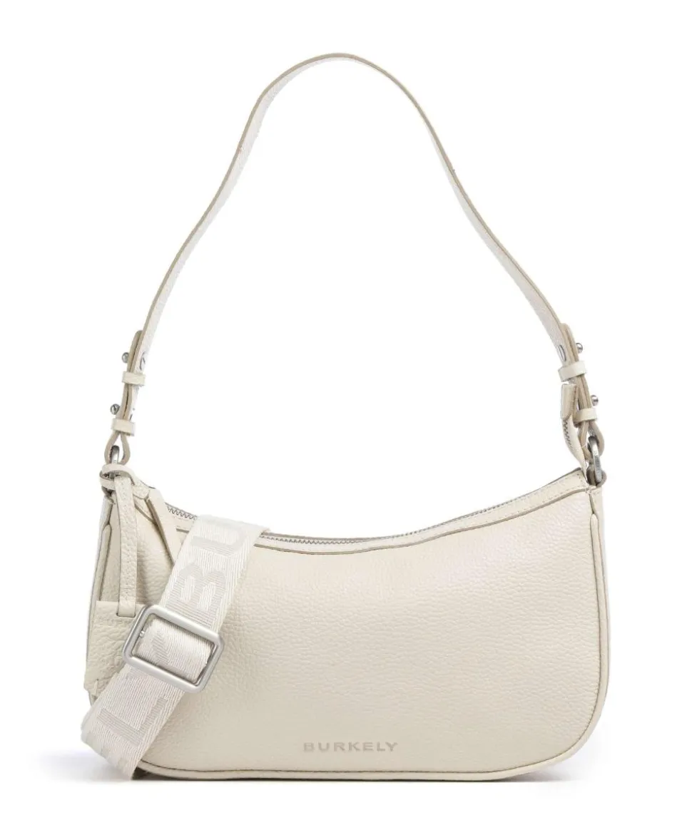 Always Ava Schultertasche genarbtes Rindsleder creme