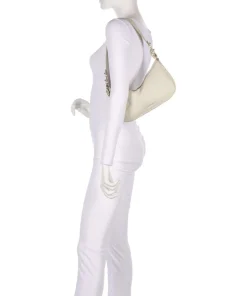 Always Ava Schultertasche genarbtes Rindsleder creme