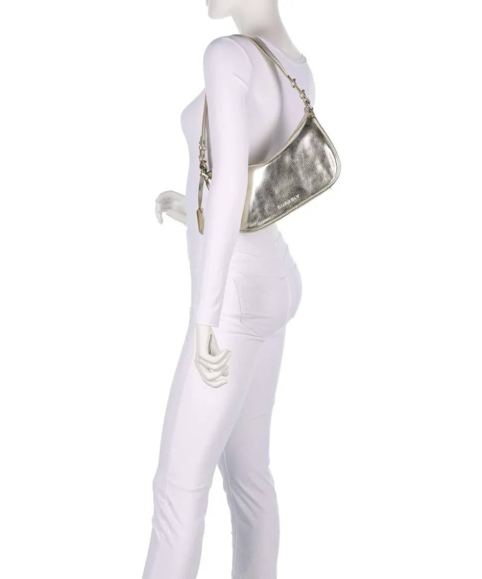 Always Ava Schultertasche genarbtes Rindsleder gold