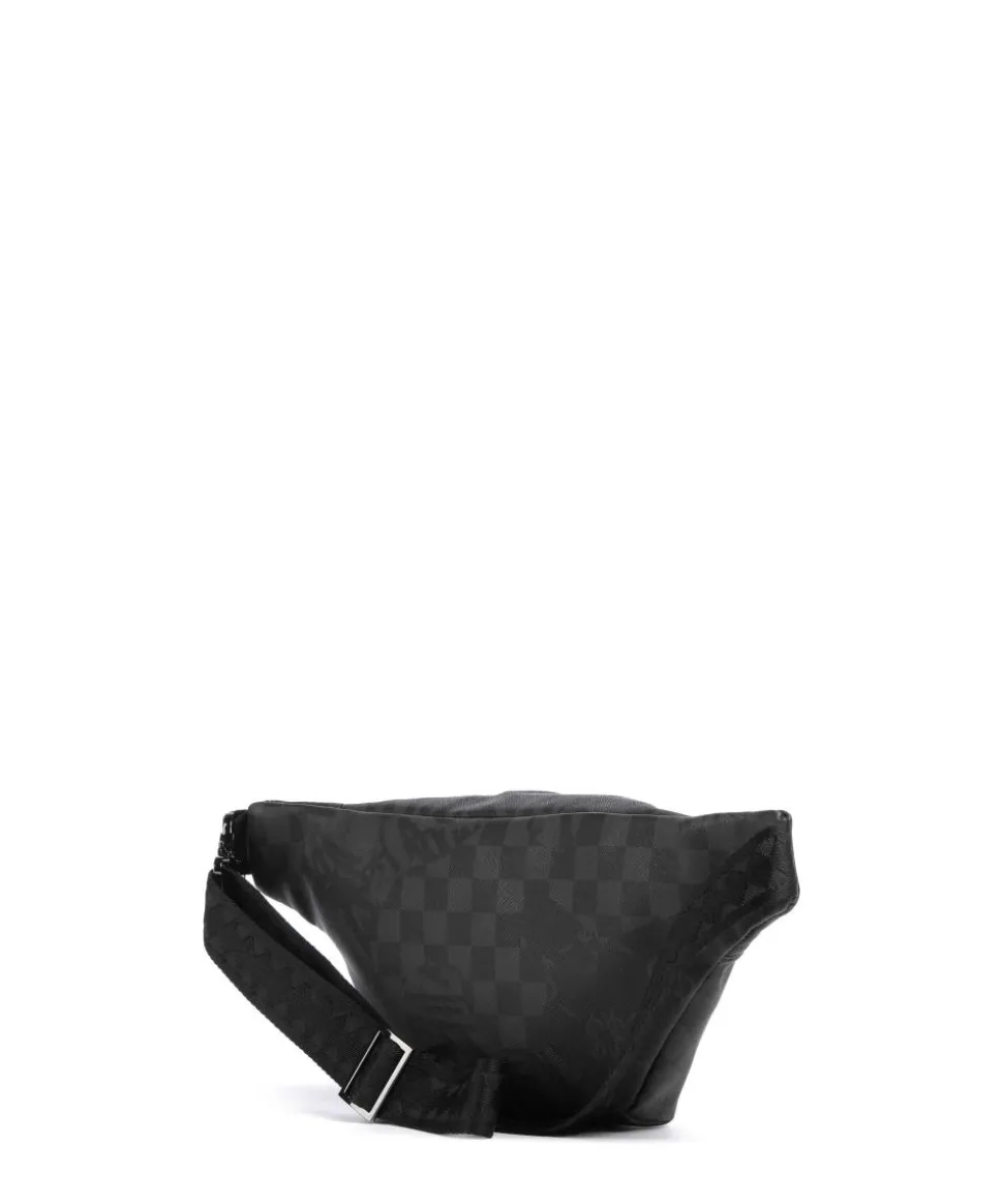 3AM Check Gürteltasche Kunststoff schwarz