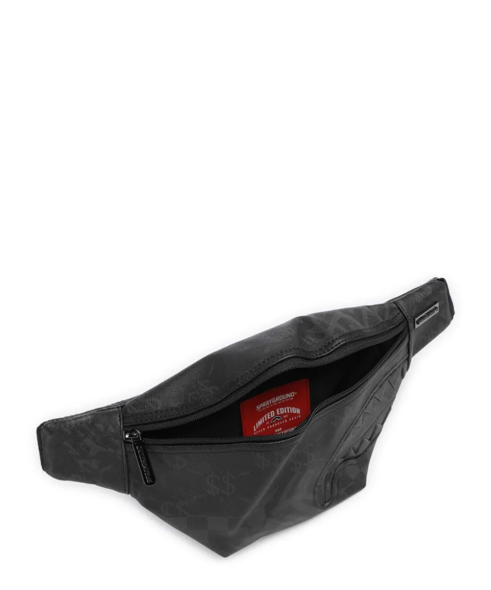 3AM Check Gürteltasche Kunststoff schwarz