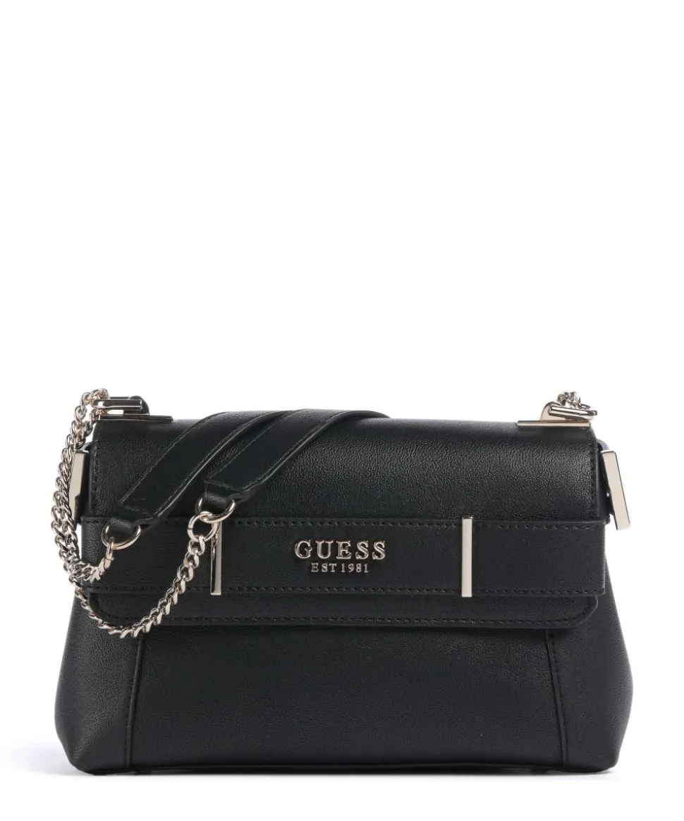 Anadela Schultertasche Lederimitat schwarz