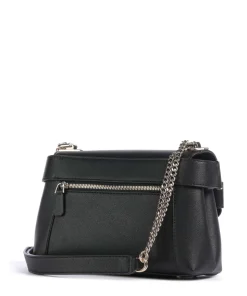 Anadela Schultertasche Lederimitat schwarz