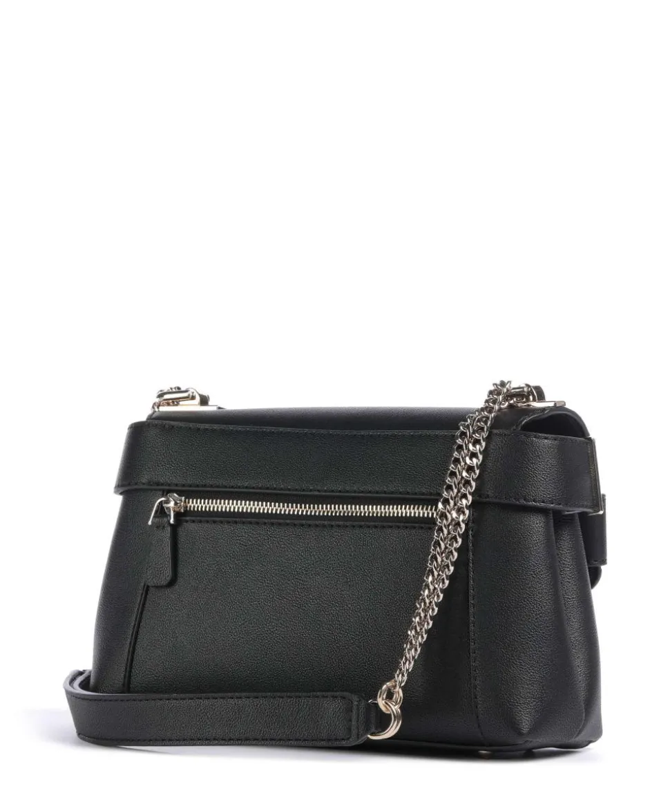 Anadela Schultertasche Lederimitat schwarz