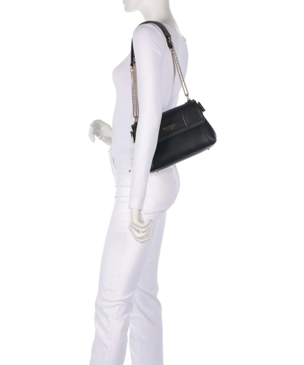 Anadela Schultertasche Lederimitat schwarz