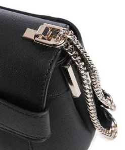 Anadela Schultertasche Lederimitat schwarz