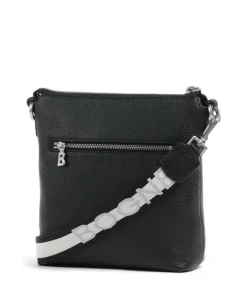 Andermatt Flavia Umhängetasche Leder schwarz