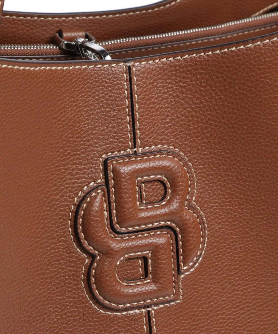 Anett Shopper Lederimitat braun