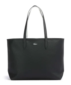 Anna Shopper Lederimitat schwarz