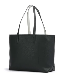 Anna Shopper Lederimitat schwarz