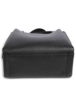 Annie Handtasche Lederimitat schwarz