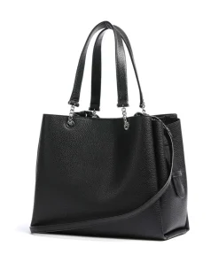 Annie Shopper Lederimitat schwarz