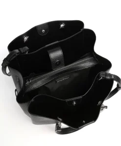 Annie Shopper Lederimitat schwarz