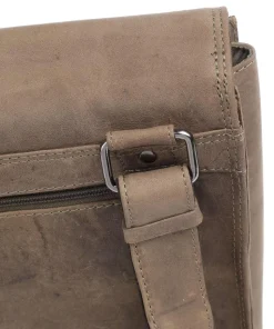 Antic Aktentasche 15″ Pull-Up Rindsleder taupe