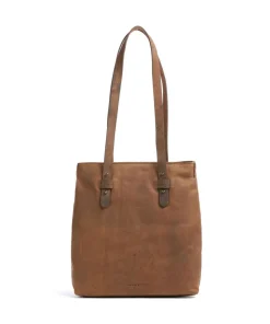 Antic Shopper aufgerautes Rindsleder braun