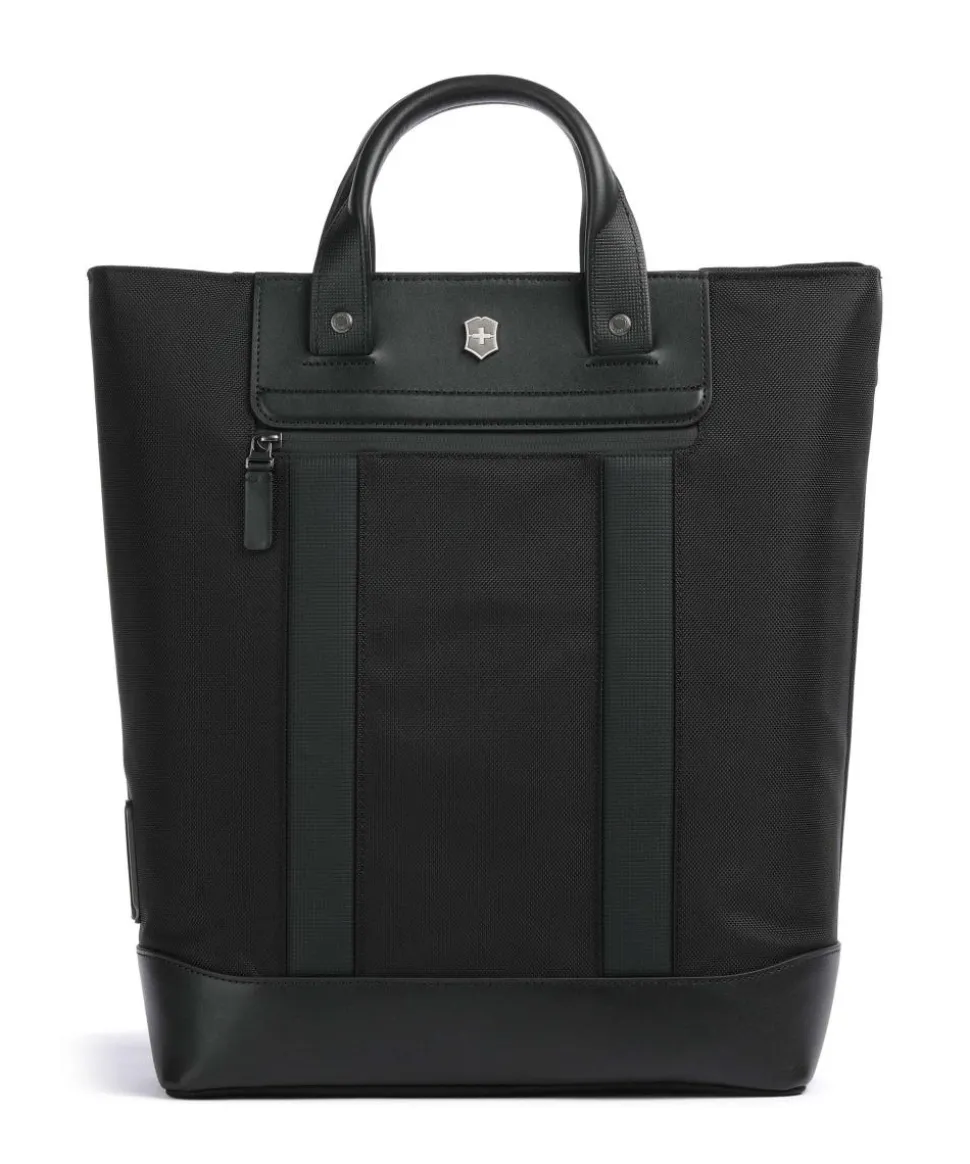 Architecture Urban 2 Shopper 15″ Nylon, fein genarbtes Leder schwarz