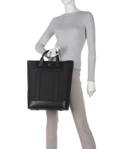 Architecture Urban 2 Shopper 15″ Nylon, fein genarbtes Leder schwarz