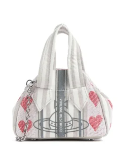 Archive Linen Heart Stripes Mini Umhängetasche Textil mehrfarbig