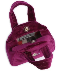 Archive Velvet Mini Umhängetasche Samtgewebe violett