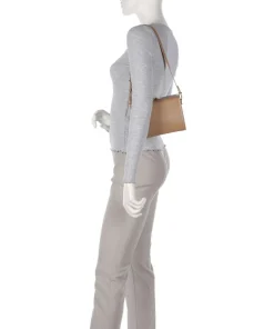 Arco Mini Schultertasche Leder hellbraun