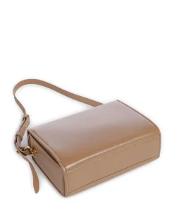 Arco Mini Schultertasche Leder hellbraun