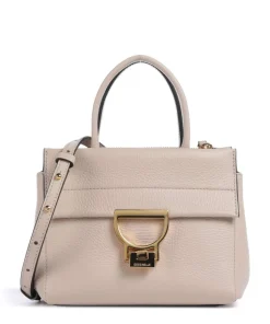 Arlettis Handtasche genarbtes Rindsleder altrosa