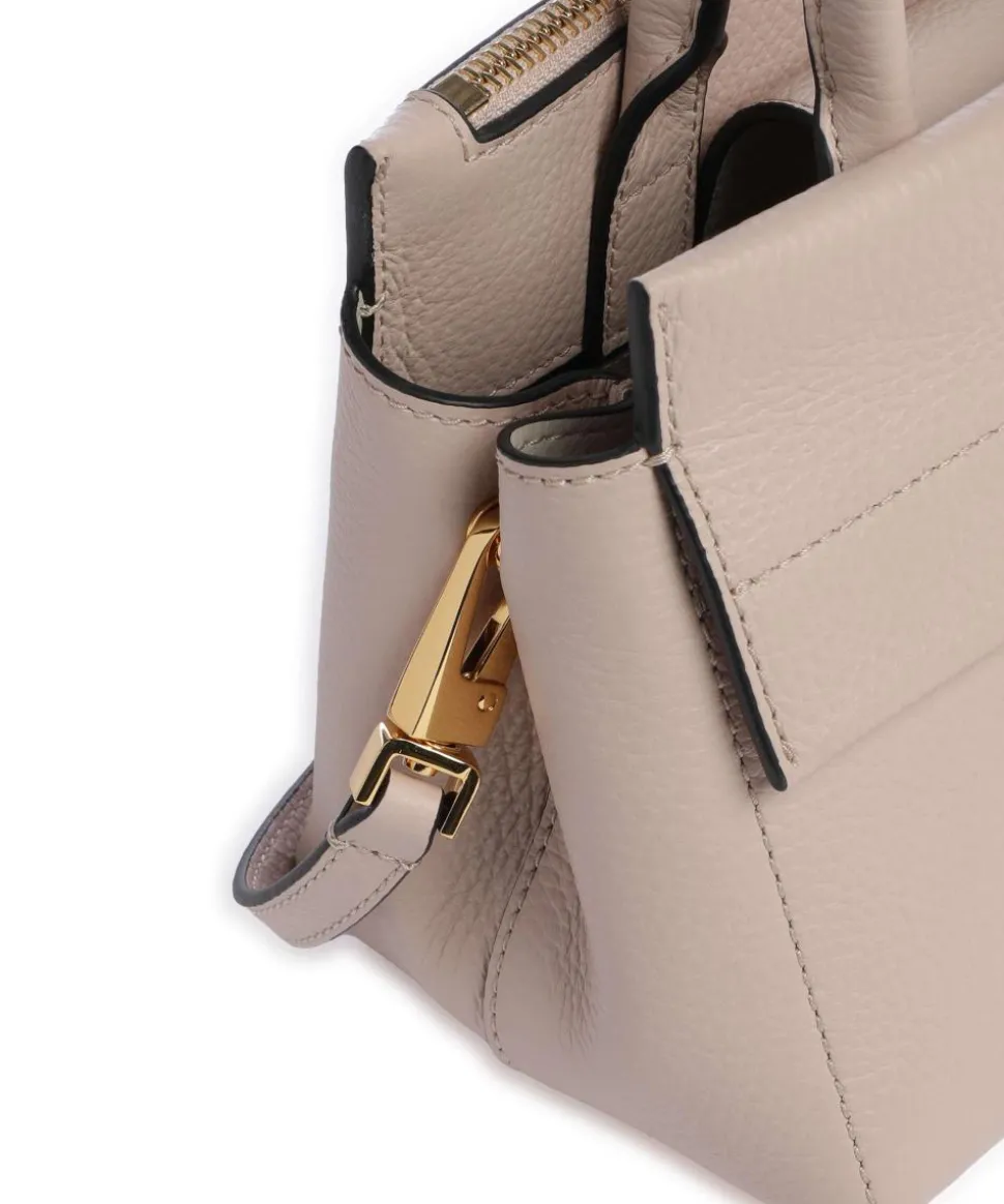 Arlettis Handtasche genarbtes Rindsleder altrosa