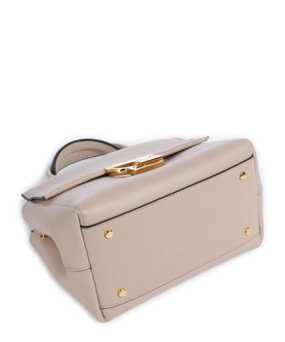 Arlettis Handtasche genarbtes Rindsleder altrosa