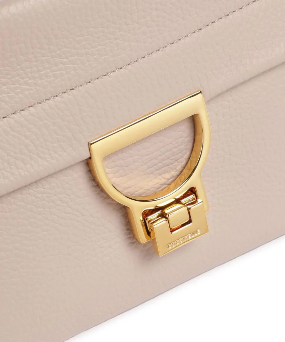 Arlettis Handtasche genarbtes Rindsleder altrosa