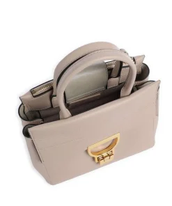 Arlettis Handtasche genarbtes Rindsleder altrosa