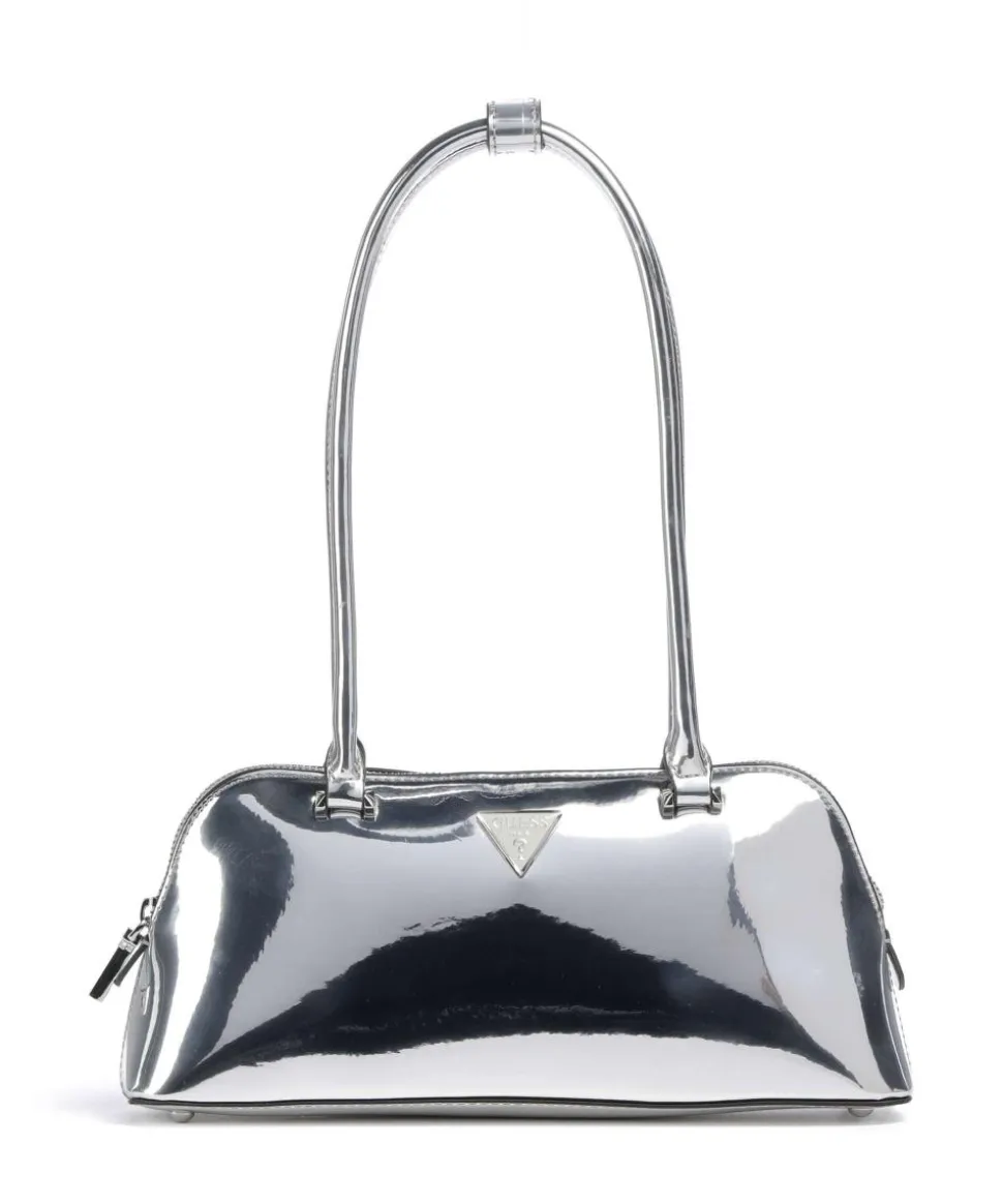 Arnela Mirror Schultertasche Lederimitat silber